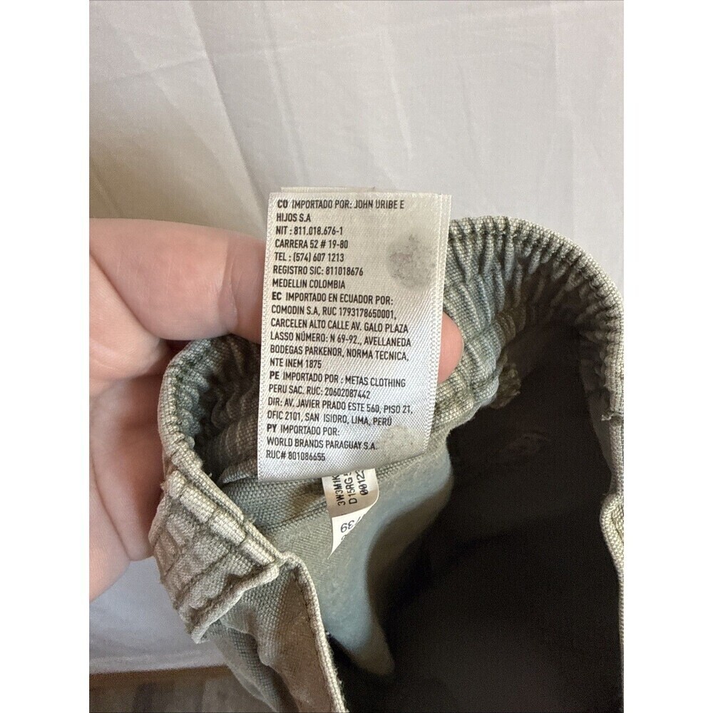 Women’s American Eagle Green Cargo Pants Size 00 Preowned - Picture 12 of 13